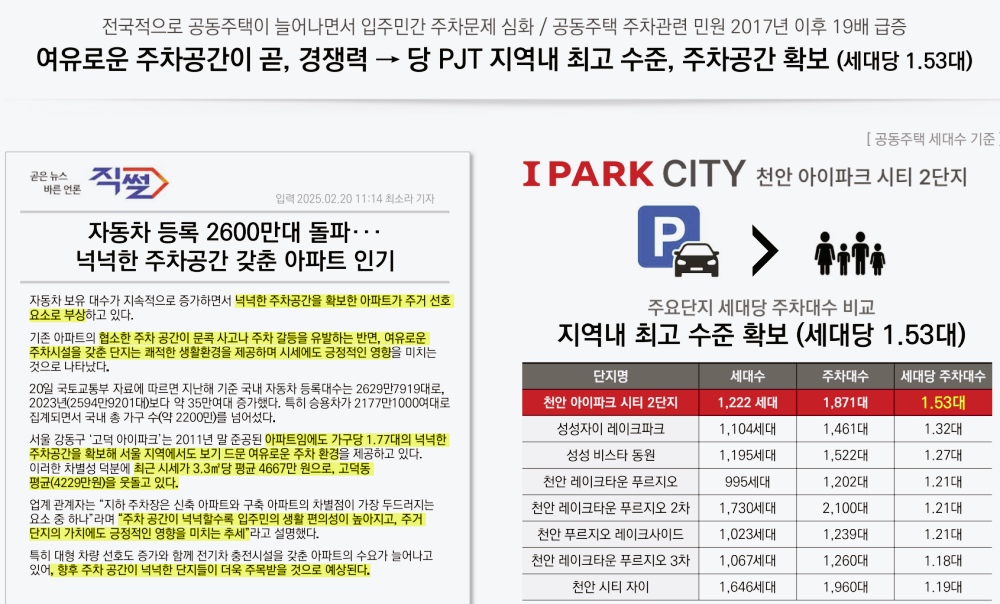 성성동 아이파크 2차 견본주택